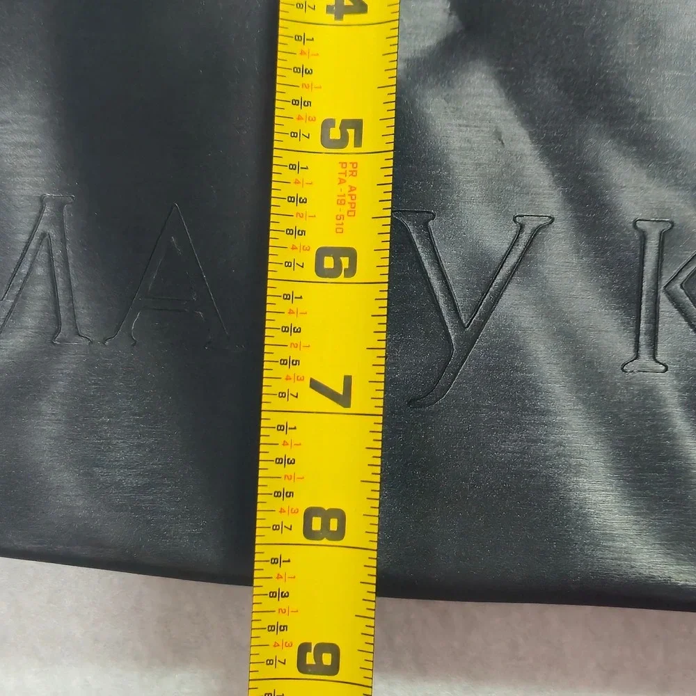 Mary Kay Organizer Bag Women OS Black Good‎ Satin Embossed Logo work bag